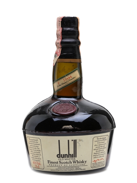 Dunhill Old Master Bottled 1980s - Giovinetti 75cl / 43%