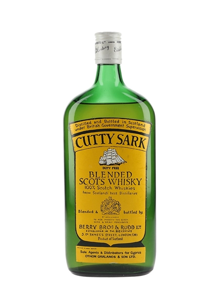 Cutty Sark Bottled 1980s -  Berry Bros & Rudd 75cl / 40%