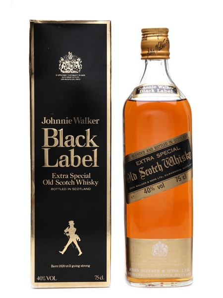 Johnnie Walker Black Label Bottled 1980s 75cl / 40%