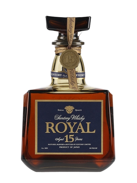 Suntory Royal 15 Year Old Bottled 1990s 70cl / 43%