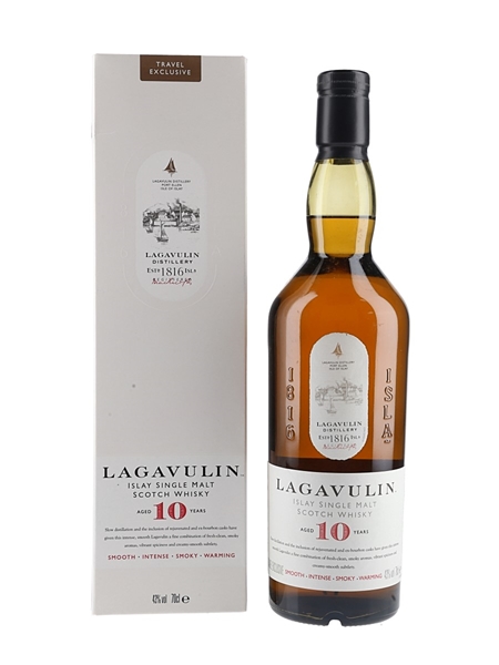 Lagavulin 10 Year Old Travel Exclusive 70cl / 43%