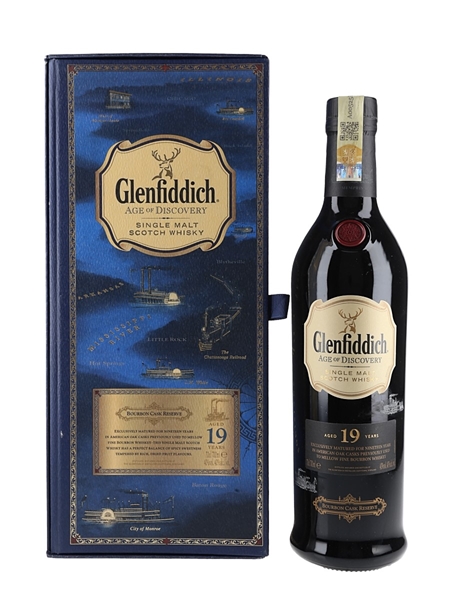 Glenfiddich 19 Year Old Age of Discovery Bourbon Cask Reserve 70cl / 40%