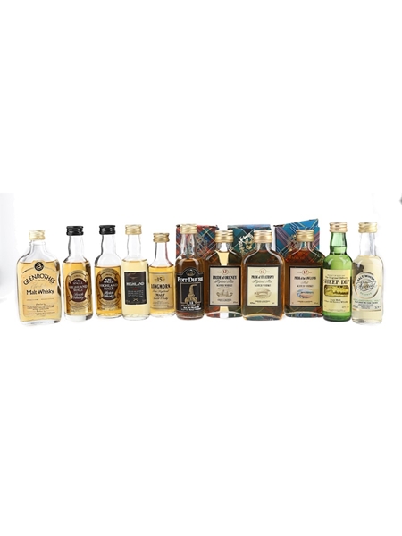 Assorted Blended Scotch Whisky  11 x 5cl