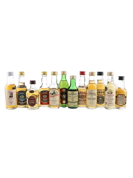 Assorted Speyside Single Malt Whisky  12 x 5cl