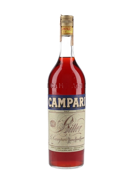 Campari Bitter Bottled 1970s-1980s - Spain 100cl / 25%