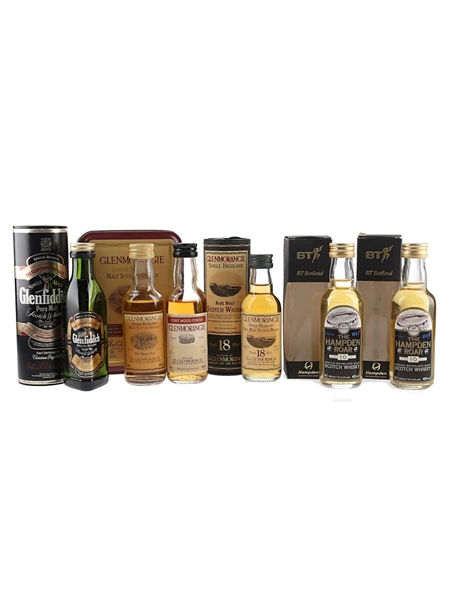 Assorted Single Malt Whisky  5 x 5cl