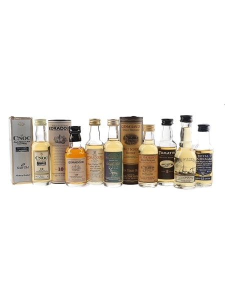 Assorted Highland Single Malt Whisky  8 x 5cl