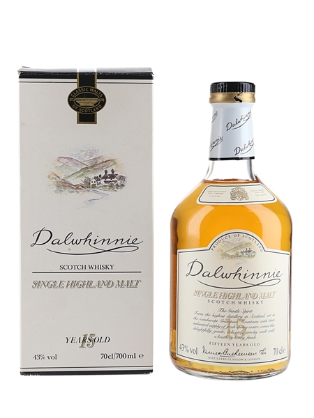 Dalwhinnie 15 Year Old Bottled 1990s 70cl / 43%