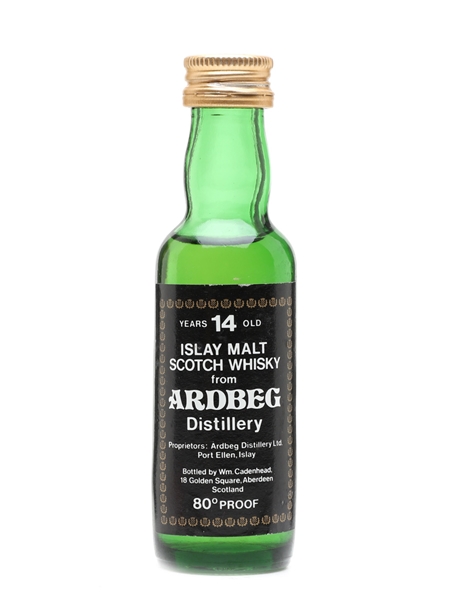 Ardbeg 14 Year Old Bottled 1970s Cadenhead's 5cl / 46%