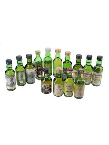 Assorted Single Malt Scotch Whisky  14 x 5cl