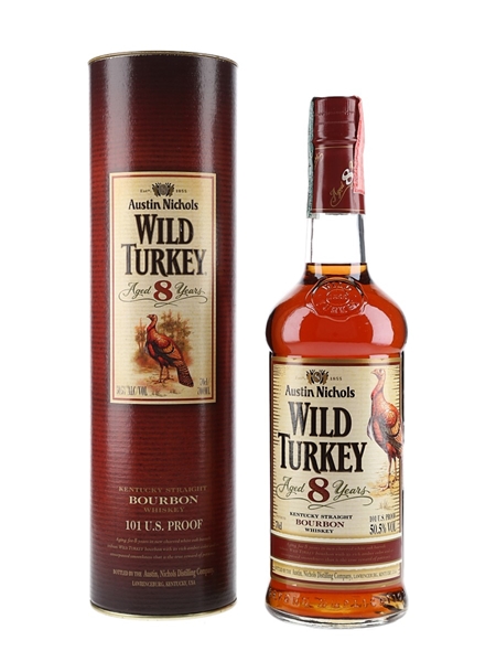 Wild Turkey 8 Year Old 101 Proof  70cl / 50.5%