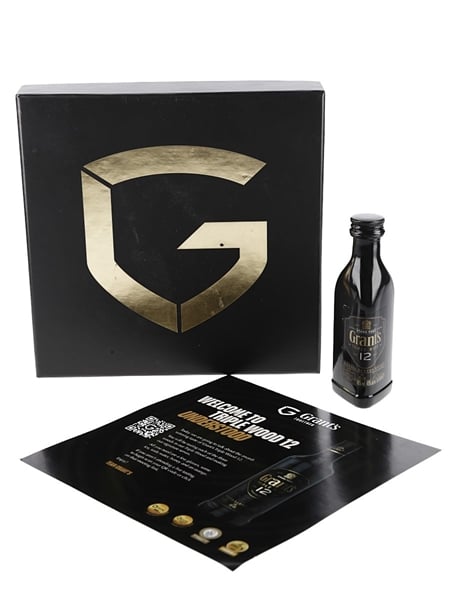 Grant's 12 Year Old Triple Wood Presentation Pack  5cl / 40%