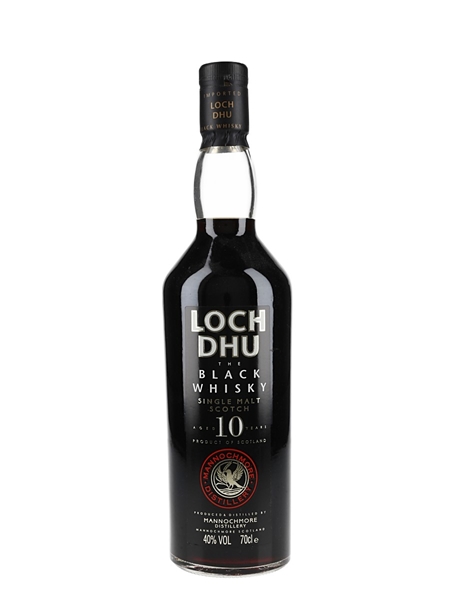 Loch Dhu 10 Year Old - The Black Whisky Mannochmore 70cl / 40%