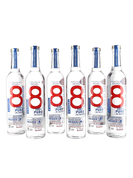 Ocho Tequila Blanco La Rivera 2023 6 x 50cl / 40%