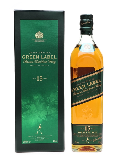 Johnnie Walker Green Label 15 Year Old 70cl / 43%