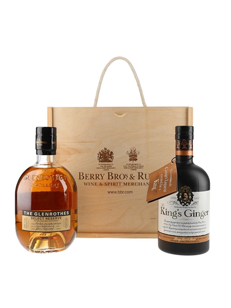 Glenrothes Select Reserve & King's Ginger Liqueur Set Berry Bros. & Rudd 50cl-70cl