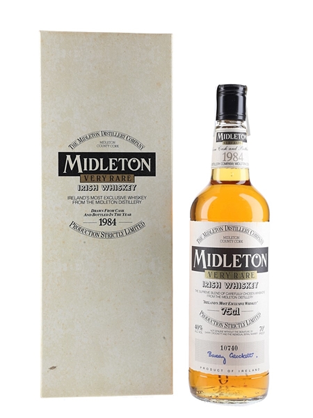 ニュー・オーダー Order Please, 1984 very rare UK Midleton Very Rare 1984 - Lot 184699 - Buy/Sell Irish Whiskey Online