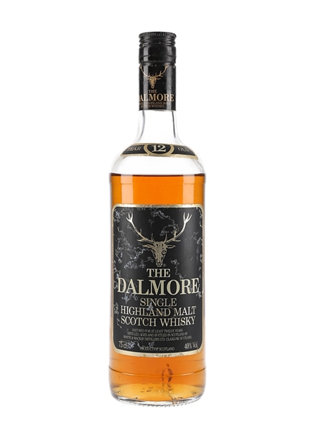 Dalmore 12 Year Old Bottled 1980s - Whyte & Mackay Distillers Ltd 75cl / 40%