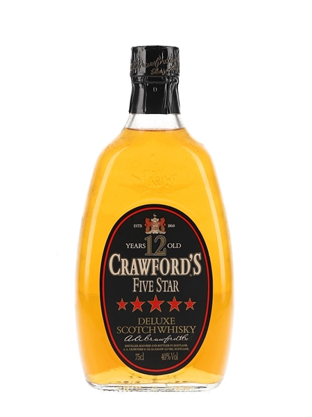 Crawford's Five Star 12 Year Old Bottled 1980s 75cl / 40%