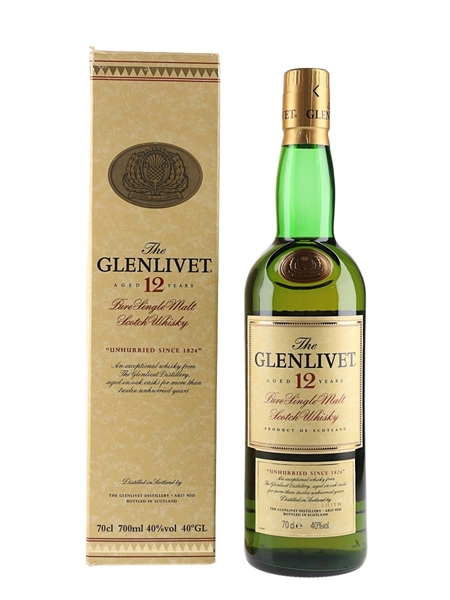 Glenlivet 12 Year Old Bottled 1990s 70cl / 40%