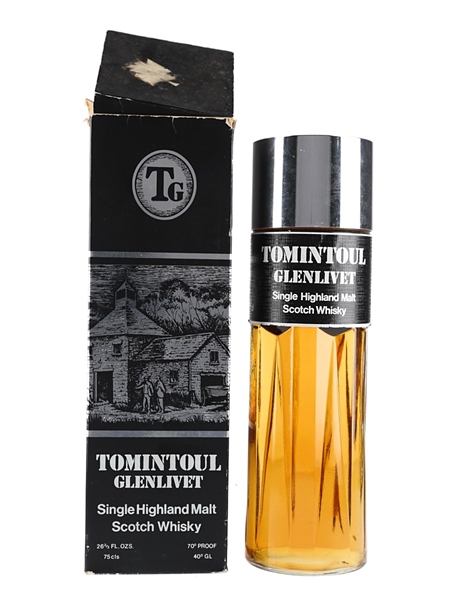 Tomintoul Glenlivet Bottled 1970s 75.7cl / 40%