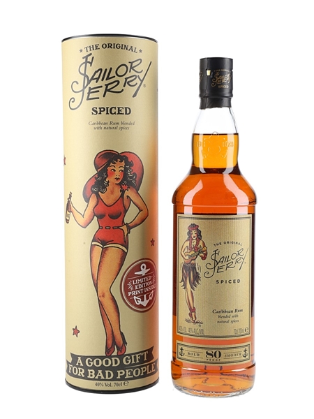 Sailor Jerry Spiced Rum  70cl / 40%