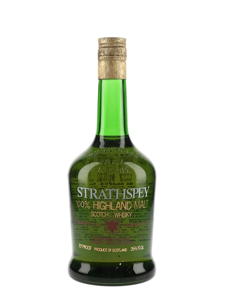 Strathspey Malt Bottled 1970s - Wm Muirhead & Sons 75.7cl / 40%