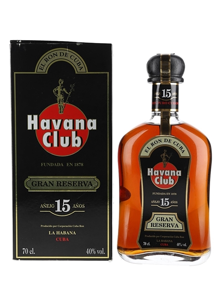 Havana Club 15 Year Old Gran Reserva  70cl / 40%