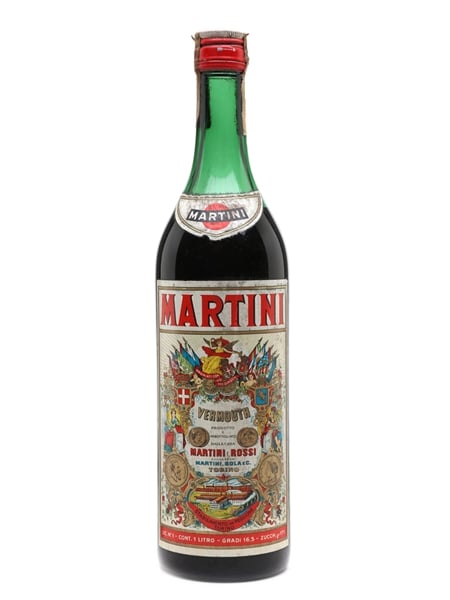 Martini Rosso Vermouth Bottled 1960s 100cl / 16.5%