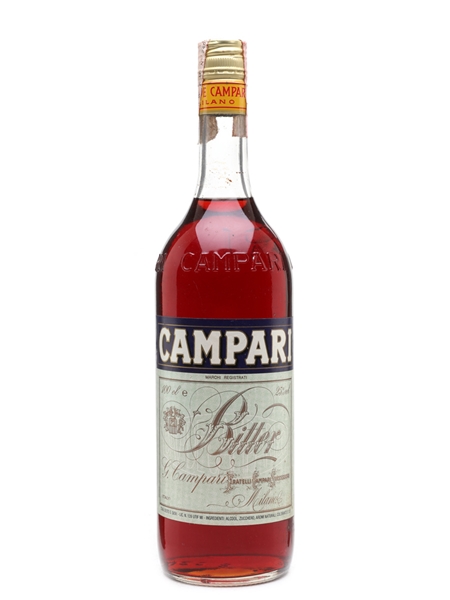 Campari Bitter Bottled 1980s 100cl / 25%