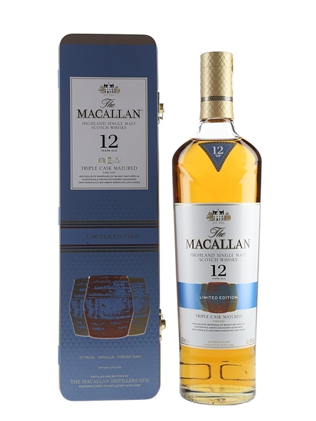ウイスキー The Macallan 12 Triple Cask Matured The Macallan Triple Cask Matured 12 Years Old | ReserveBar