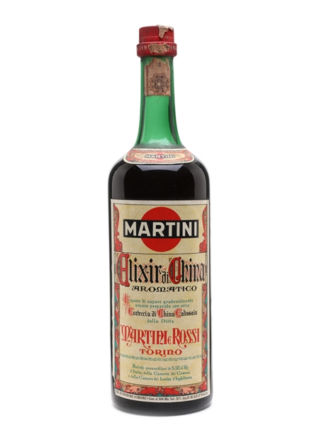 Martini Elixir Di China Bottled 1960s 100cl / 31%