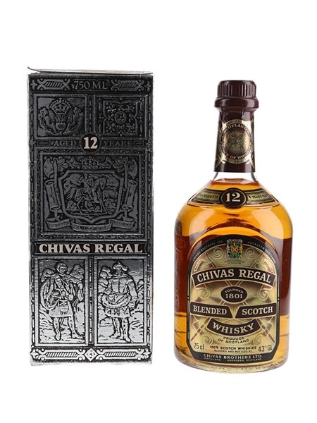 Chivas Regal 12 Year Old Bottled 1980s 75cl / 43%