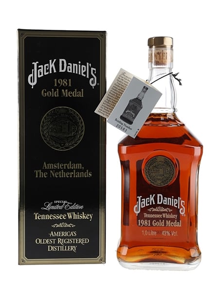 Jack Daniel's 1981 Gold Medal  100cl / 43%