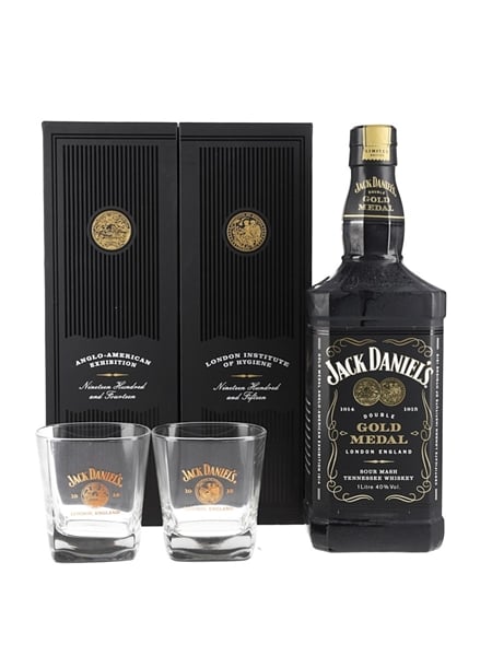 Jack Daniel's Double Gold Medal Glass Pack 100cl / 40%