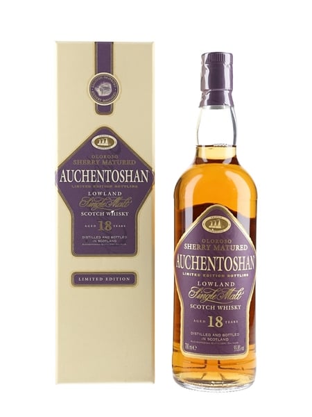 Auchentoshan 18 Year Old Oloroso Sherry 70cl / 55.8%