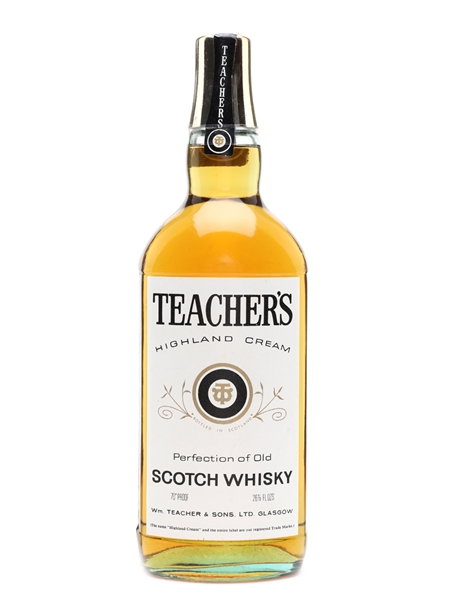 Teacher's Highland Cream Bottled 1970s 75.7cl / 40%