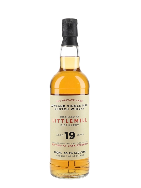 Littlemill 1992 19 Year Old Bottled 2011 - The Private Cask 70cl / 60.2%