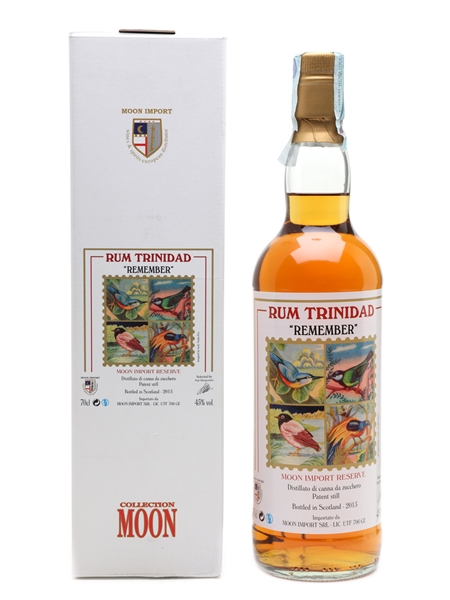 Moon Import Reserve Trinidad Rum Bottled 2015 70cl / 45%