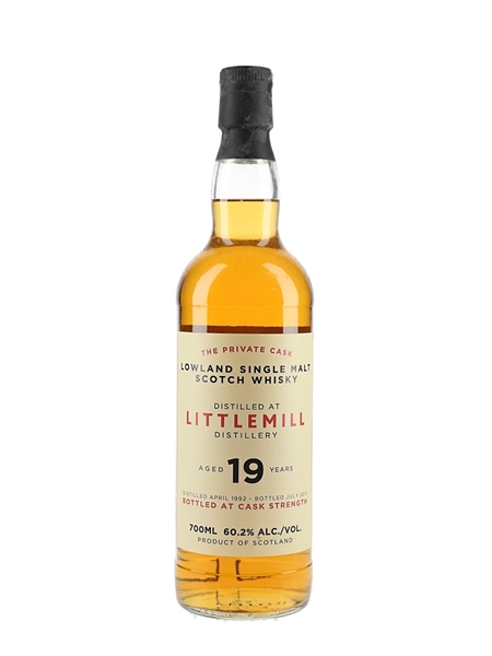 Littlemill 1992 19 Year Old Bottled 2011 - The Private Cask 70cl / 60.2%