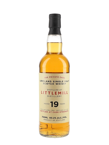 Littlemill 1992 19 Year Old Bottled 2011 - The Private Cask 70cl / 60.2%