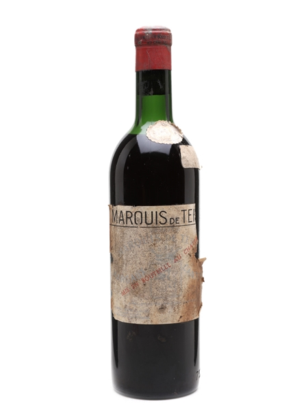 Chateau Marquis De Terme 1959 Margaux 75cl