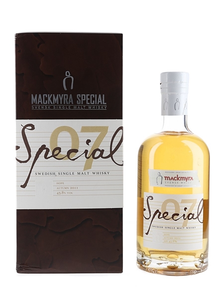 Mackmyra Special 07 Bottled 2011 - Hope 70cl / 45.8%