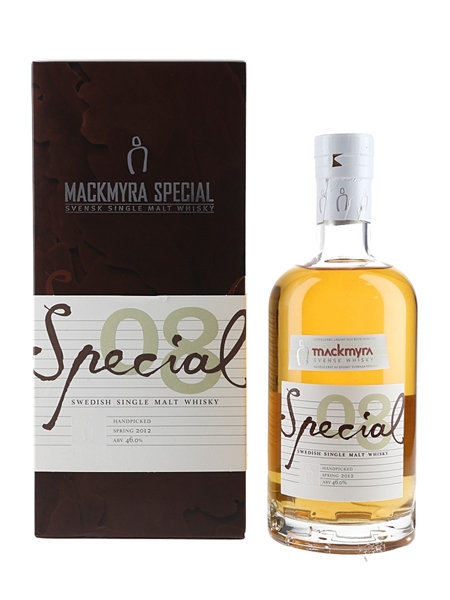 Mackmyra Special 08 Bottled 2012 - Handpicked 70cl / 46%