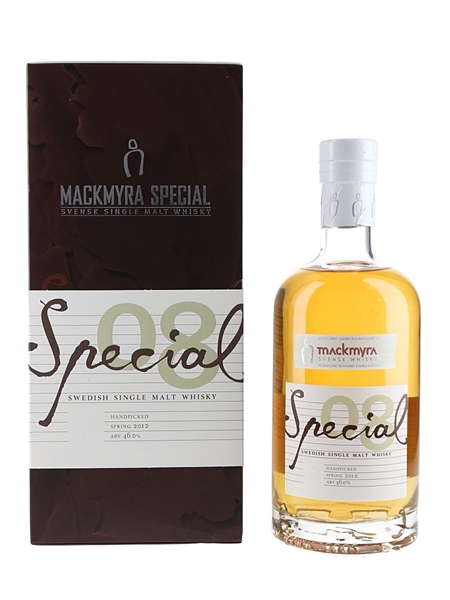 Mackmyra Special 08 Bottled 2012 - Handpicked 70cl / 46%