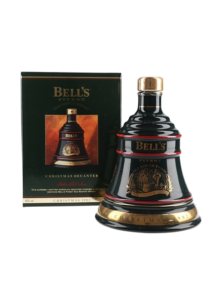 Bell's Christmas 1992 Ceramic Decanter The Art Of Distilling No.3 70cl / 40%