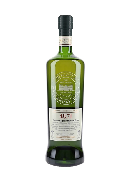 Balmenach 2002 13 Year Old SMWS 48.71 An Amazing Technicolour Dram 70cl / 63.9%