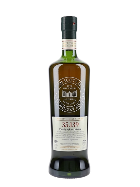 Glen Moray 1994 20 Year Old SMWS 35.139 Punchy Spice Explosion 70cl / 57.9%