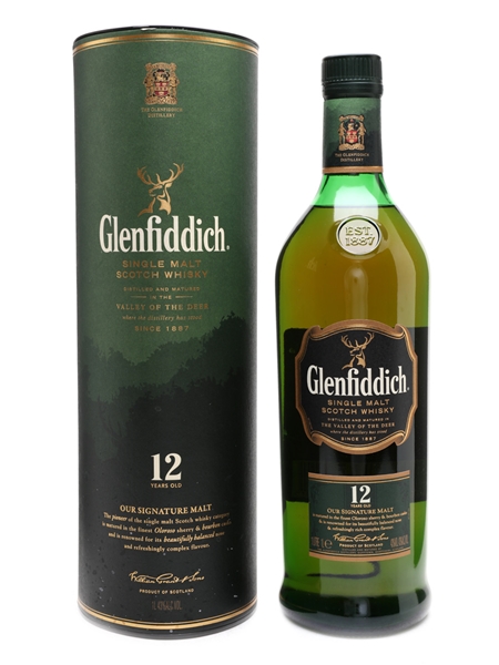 Glenfiddich 12 Year Old  100cl / 43%