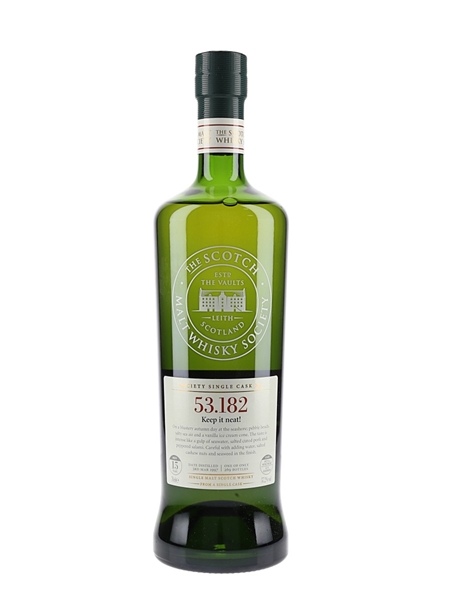 Caol Ila 1997 15 Year Old SMWS 53.182 Keep It Neat! 70cl / 57.2%